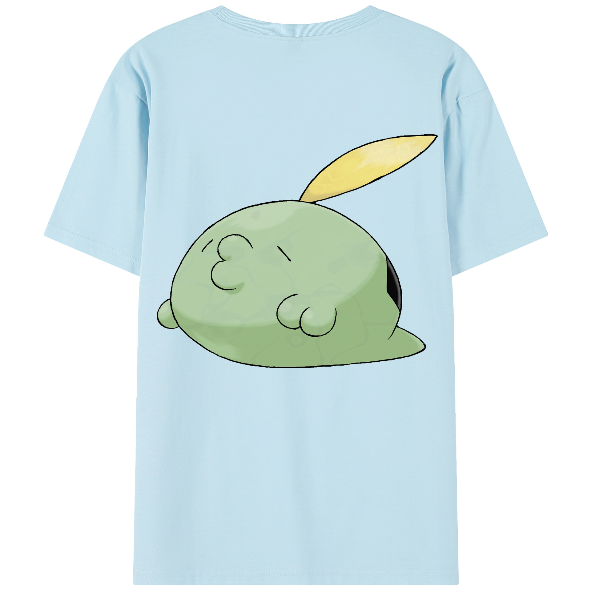 （画像用） ポケットモンスター Pokémon 綿100％半袖Tシャツ（背面プリント）
